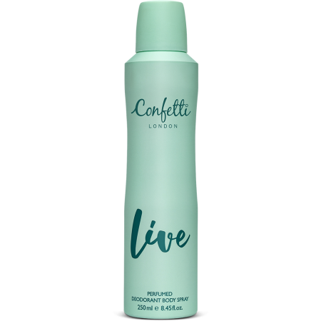LIVE Deodorant Body Spray 250ml