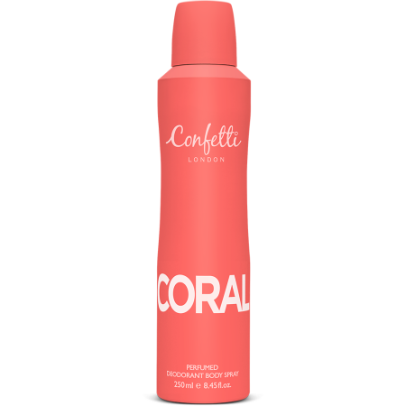CORAL Deodorant Body Spray 250ml